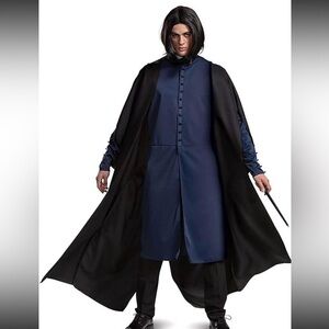 Like new Severus Snape custom with wig. Size L-XL